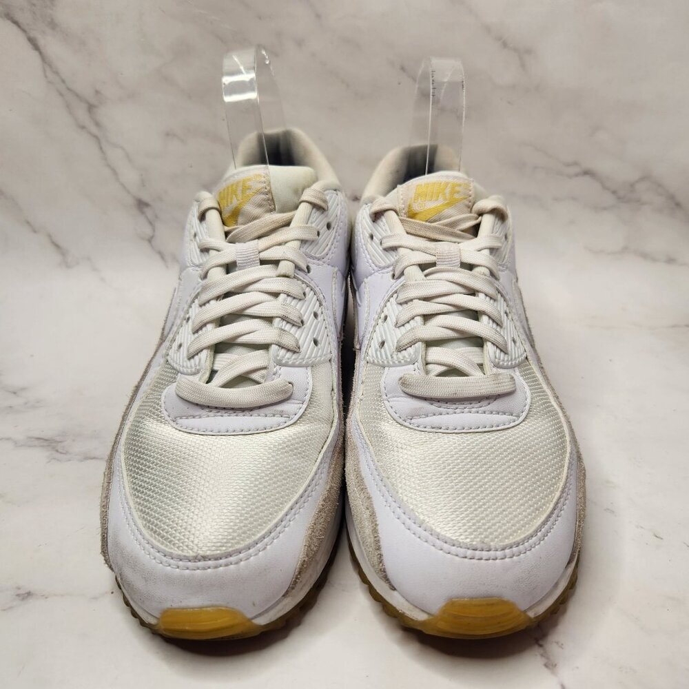 Nike Air Max 90 SE Frank Rudy White Sneakers Shoes DV1734-100 Women's 8.5 - Picture 2 of 8